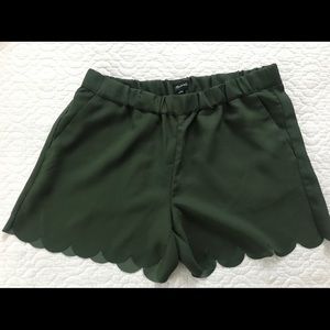 Madewell Olive Green Shorts